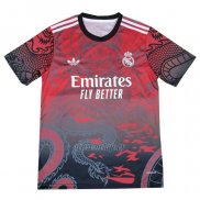 Tailandia Camiseta Real Madrid Dragon 2024-2025 Rojo